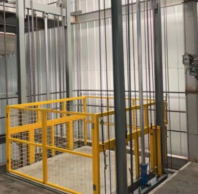 隆阳导轨式升降机一般加工周期